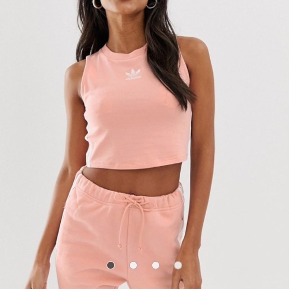 Adidas Coral Crop Tank